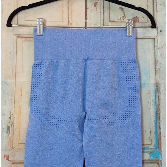 Womens Size Small Blue Cross Fit Training Workout Pants Leggings Stretch - Picture 6 of 7